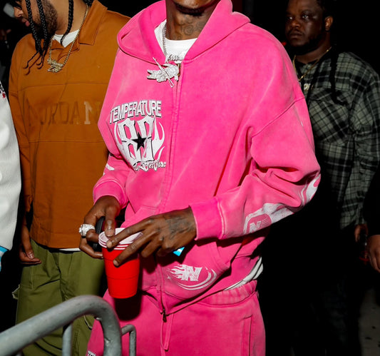 Pink Temperature Sweatsuit