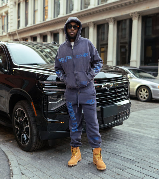 Icy Blue Sweatsuit