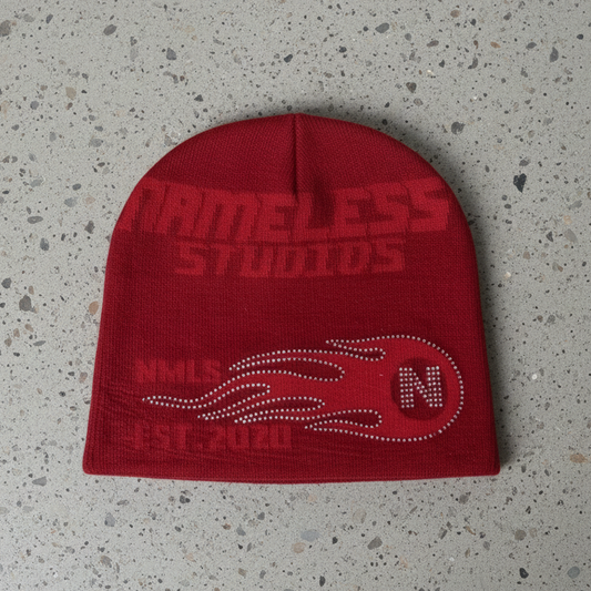 red studios beanie